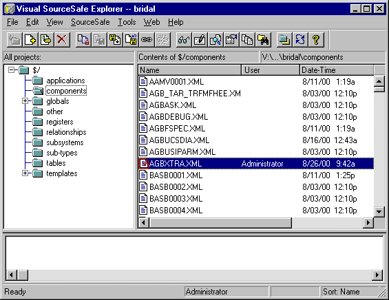 unable to open user login file sourcesafe